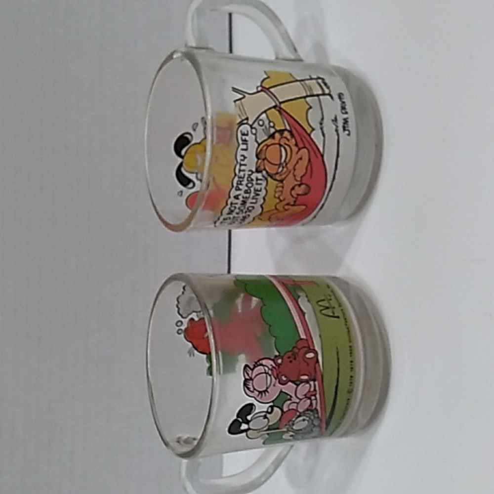 MCDONALD'S GLASSWARE CUPS